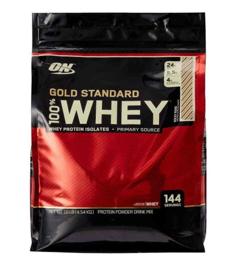 100% Whey Gold standard 4540 гр - 10lb (ON)